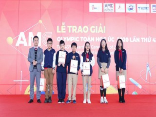 Sân chơi 44 năm chính thức trở lại cho thí sinh mê Toán bằng tiếng Anh