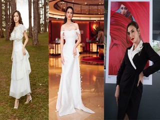 Sao đẹp cuối tuần: Mai Phương Thúy, Hoàng My yêu kiều với váy trắng