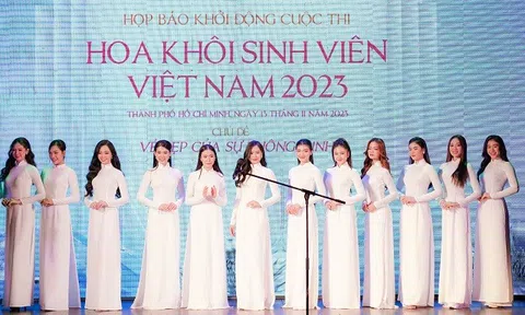 Tìm "Vẻ đẹp của sự thông minh" tại Cuộc thi Hoa khôi Sinh viên Việt Nam 2023