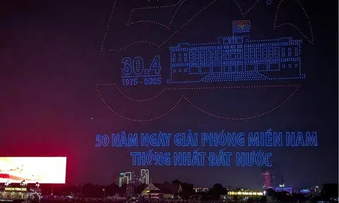 TP Hồ Chí Minh lung linh với màn trình diễn 10.500 drone